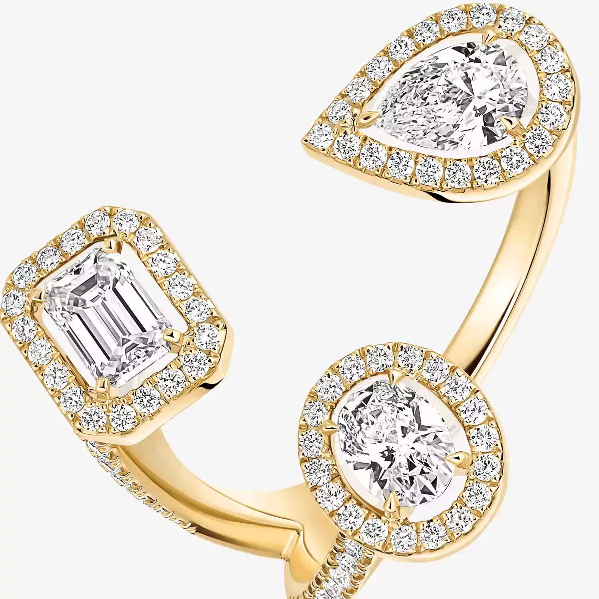 [Elowen Jewelry]  Diamond Ring 0,25ct My Twin Trilogy