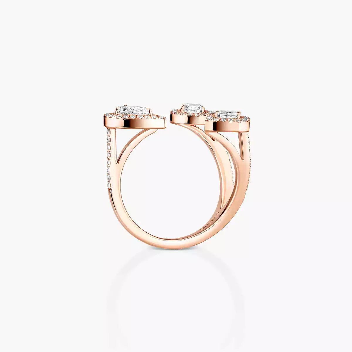 [Elowen Jewelry]  Diamond Ring 0,25ct My Twin Trilogy
