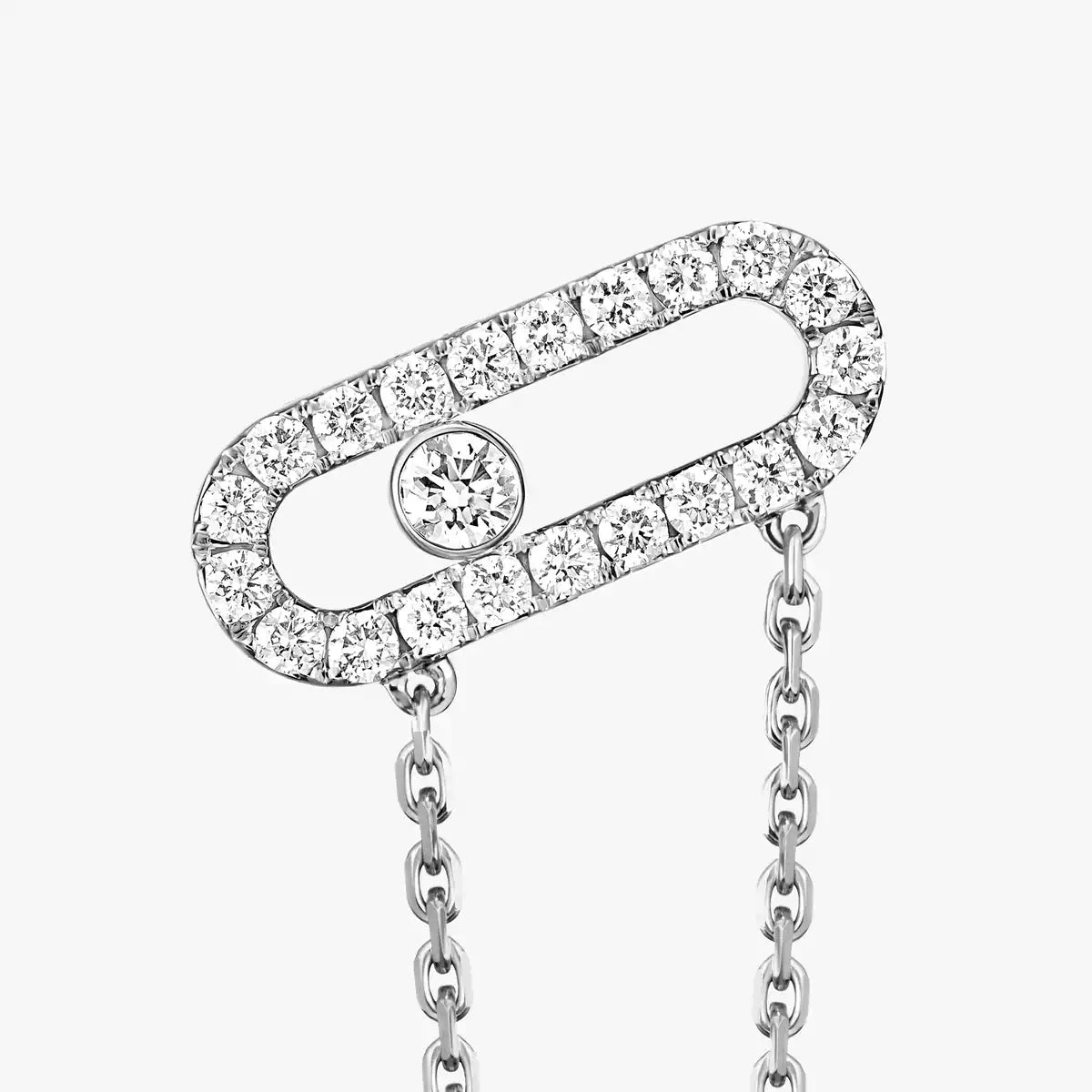 [Elowen Jewelry]Move Uno Diamond Earrings