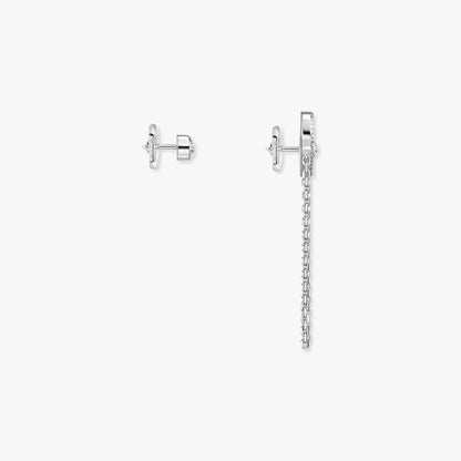 [Elowen Jewelry]Move Uno Diamond Earrings
