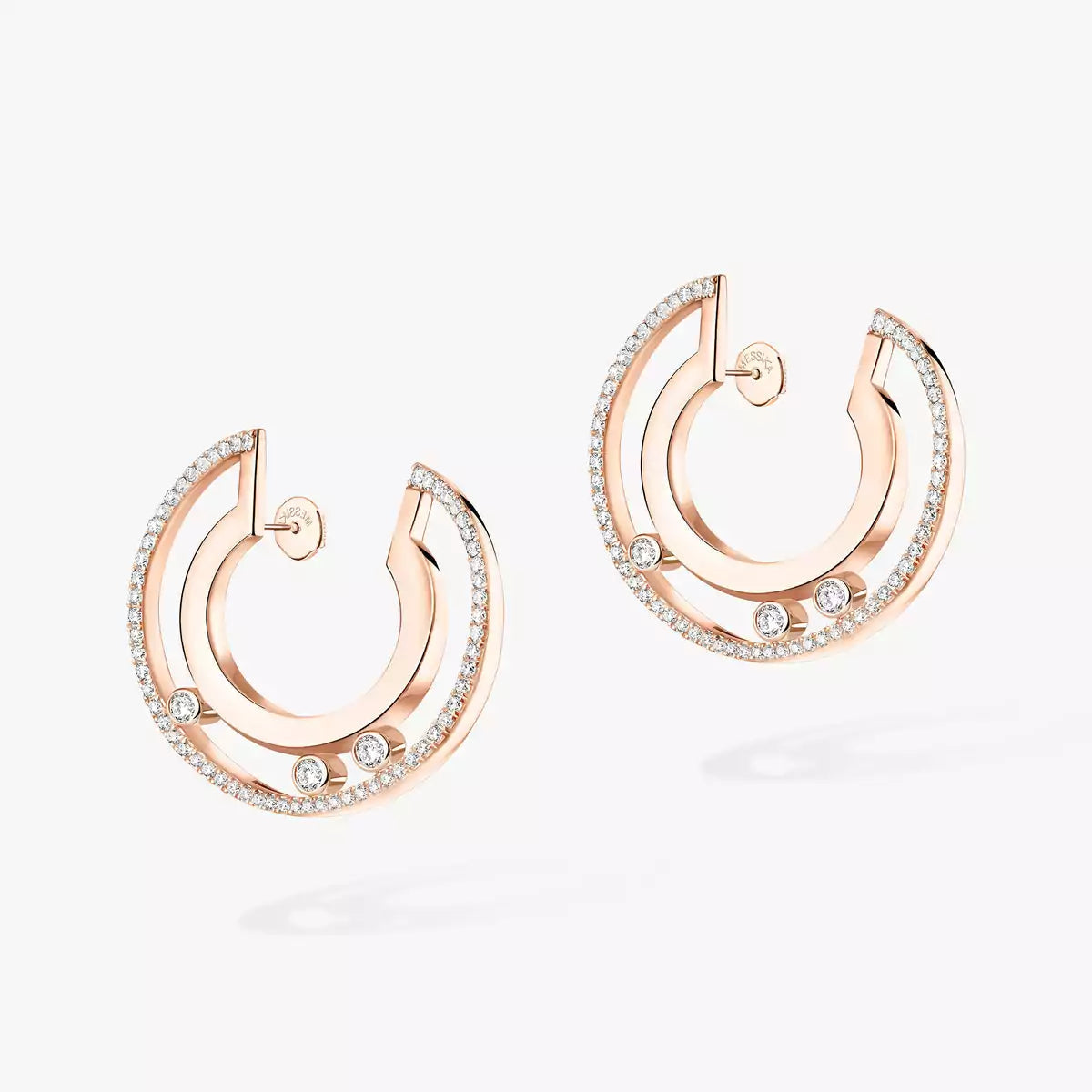 [Elowen Jewelry] Move Romane Small Diamond Hoop Earrings