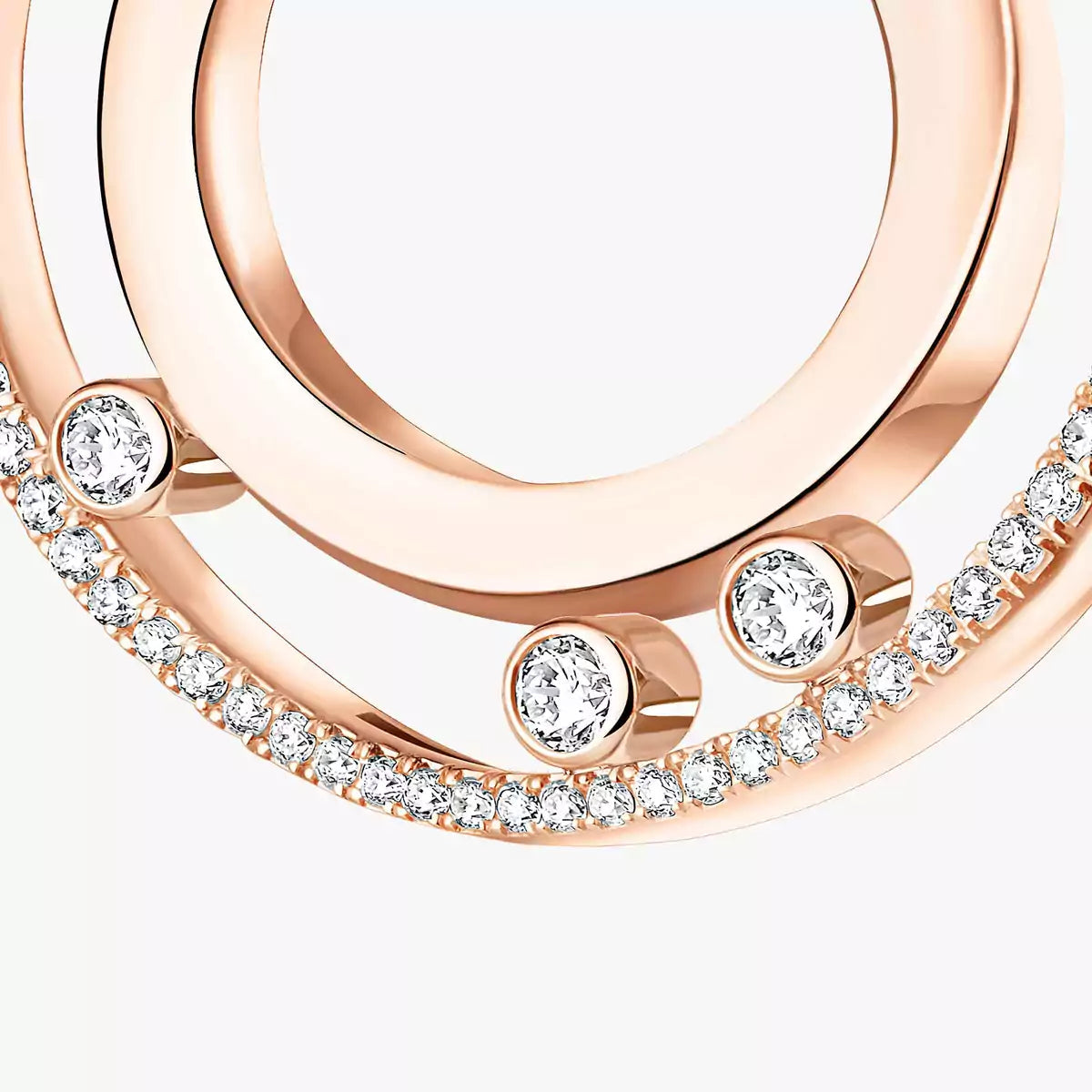 [Elowen Jewelry] Move Romane Small Diamond Hoop Earrings