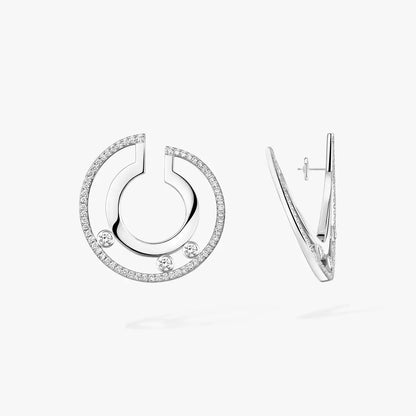 [Elowen Jewelry] Move Romane Small Diamond Hoop Earrings