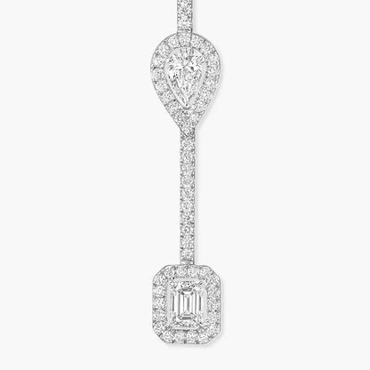 [Elowen Jewelry]Diamond Drop Earrings My Twin