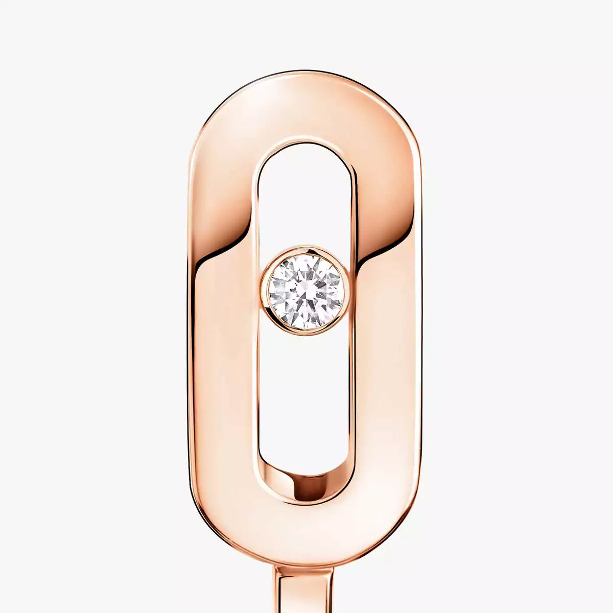 [Elowen Jewelry]Diamond Mini Hoop Earrings Move Classique
