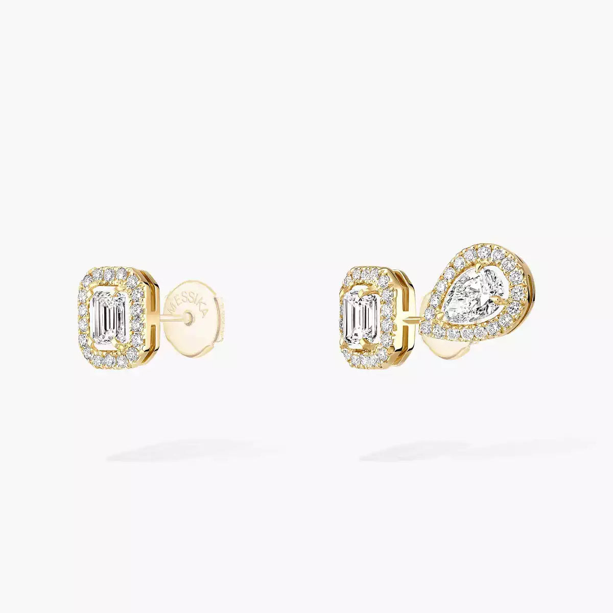 [Elowen Jewelry]Diamond Earrings 0,10ct My Twin 1+2