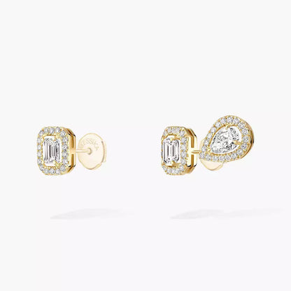 [Elowen Jewelry]Diamond Earrings 0,10ct My Twin 1+2