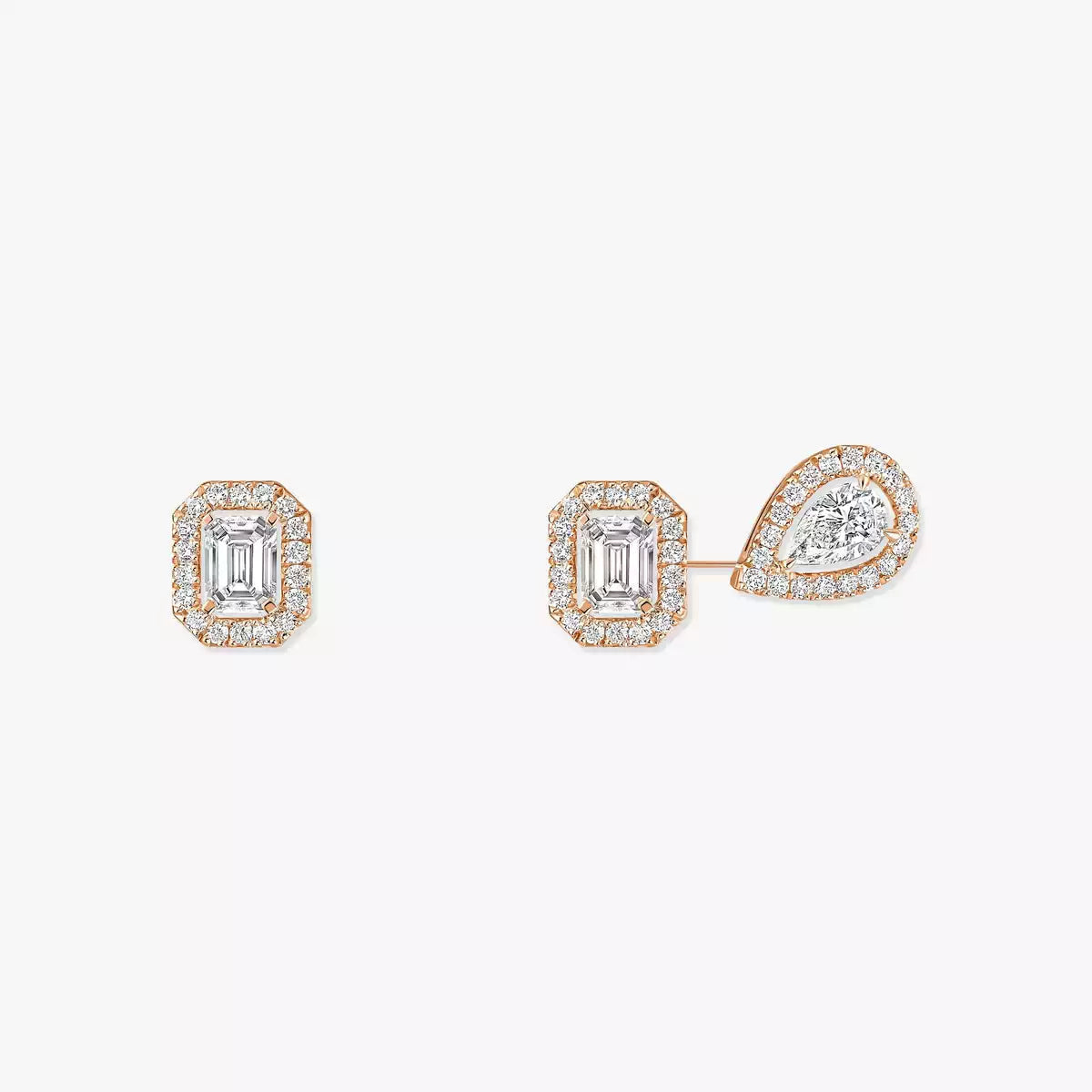 [Elowen Jewelry]Diamond Earrings 0,10ct My Twin 1+2
