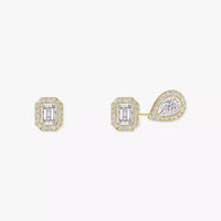 [Elowen Jewelry]Diamond Earrings 0,10ct My Twin 1+2