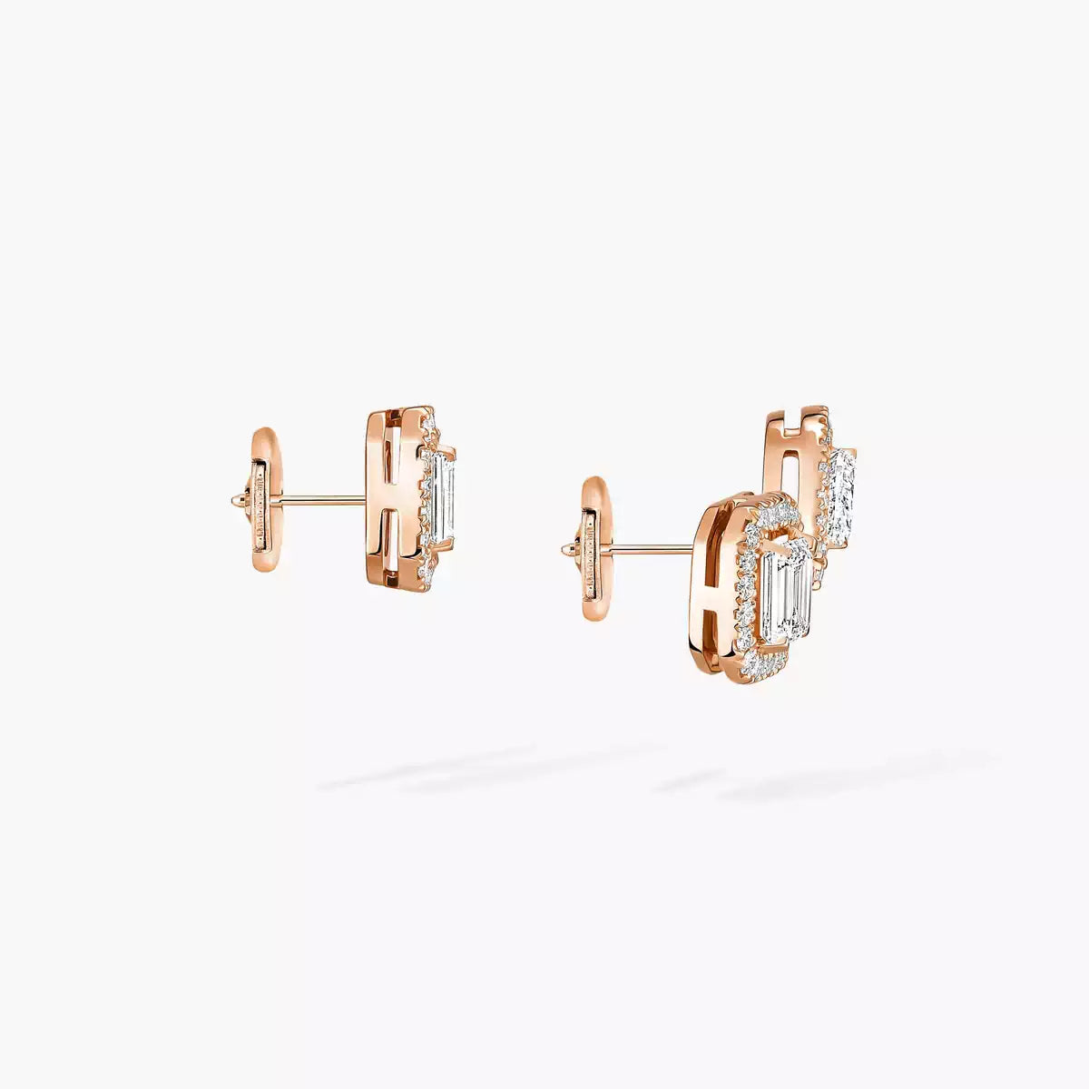 [Elowen Jewelry]Diamond Earrings 0,10ct My Twin 1+2