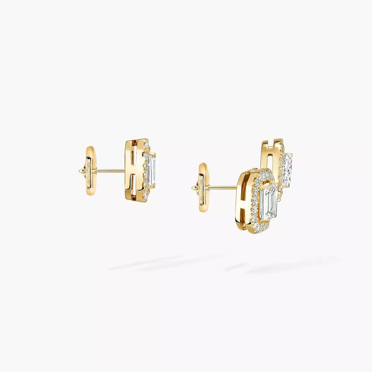 [Elowen Jewelry]Diamond Earrings 0,10ct My Twin 1+2