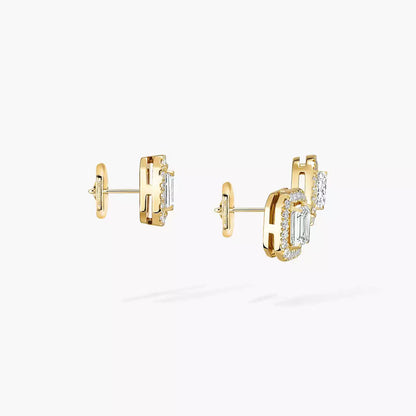 [Elowen Jewelry]Diamond Earrings 0,10ct My Twin 1+2