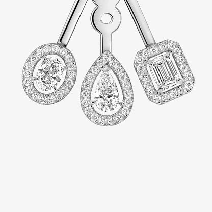 [Elowen Jewelry] My Twin Trio  Diamond Earrings