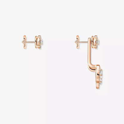 [Elowen Jewelry] My Twin Trio  Diamond Earrings