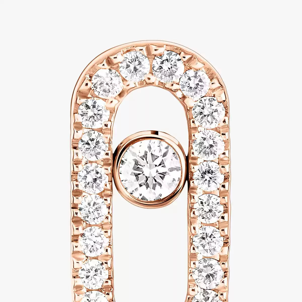 [Elowen Jewelry]Move Uno Diamond Earrings