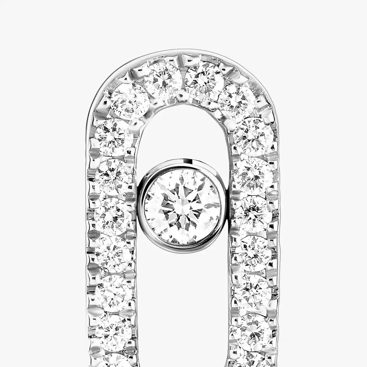 [Elowen Jewelry]Move Uno Diamond Earrings