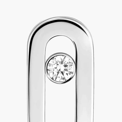 [Elowen Jewelry]Move Uno Diamond Stud Earrings