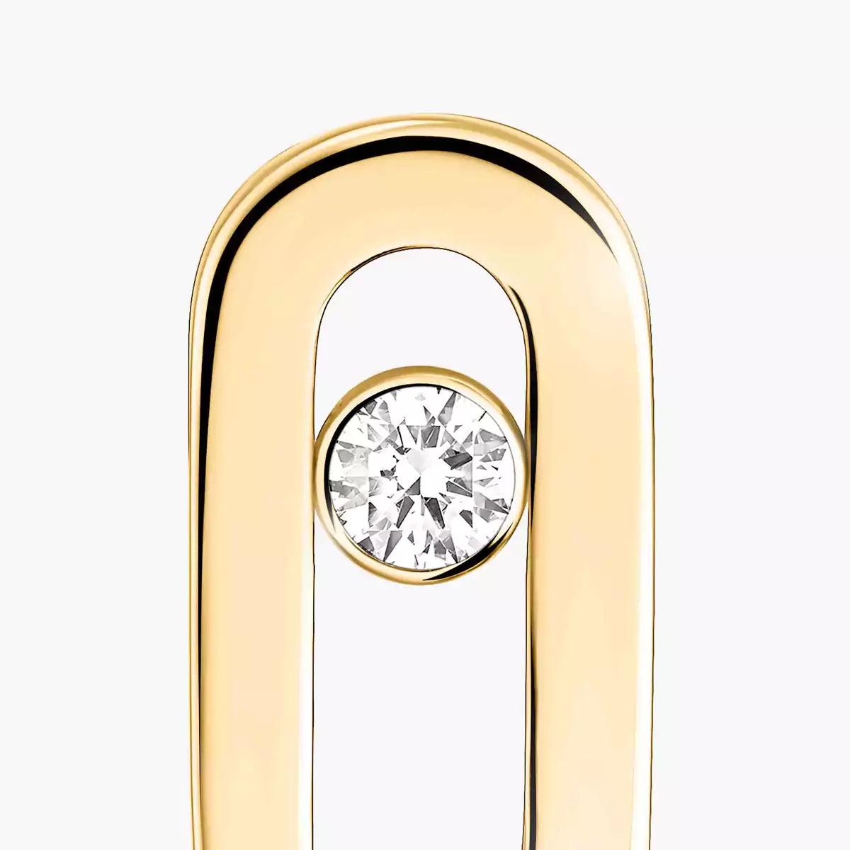 [Elowen Jewelry]Move Uno Diamond Stud Earrings