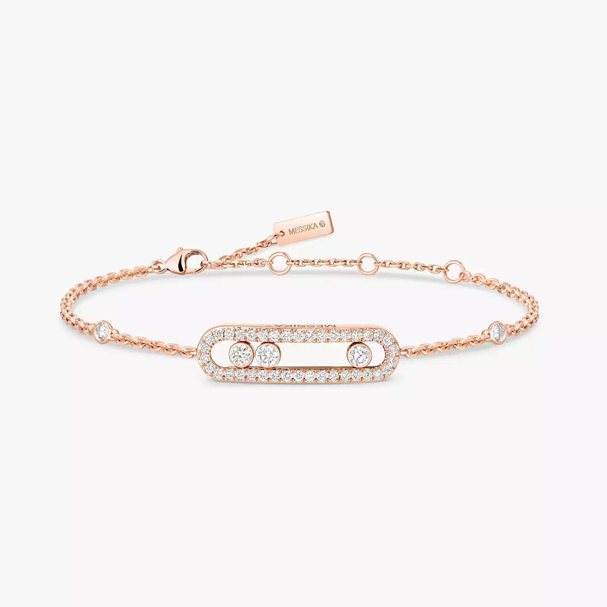 [Elowen Jewelry]Pavé Baby Move Diamond Bracelet