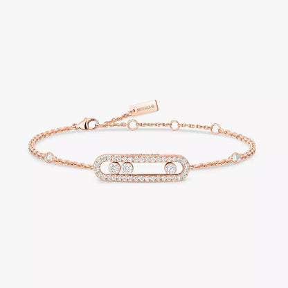 [Elowen Jewelry]Pavé Baby Move Diamond Bracelet
