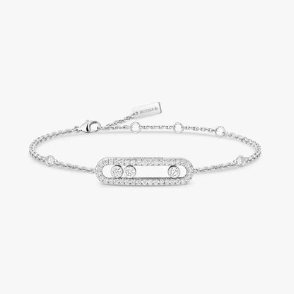 [Elowen Jewelry]Pavé Baby Move Diamond Bracelet
