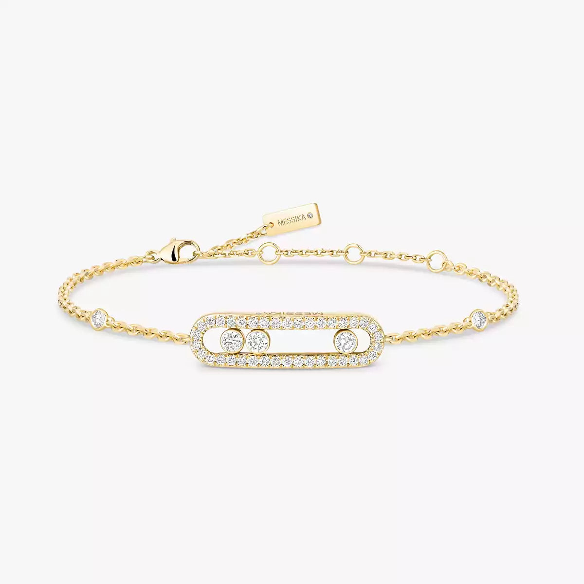 [Elowen Jewelry]Pavé Baby Move Diamond Bracelet