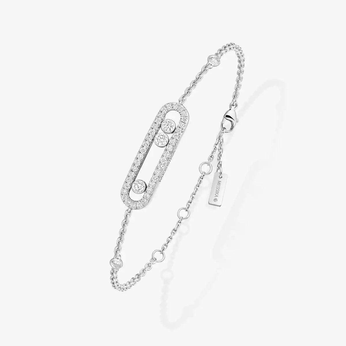 [Elowen Jewelry]Pavé Baby Move Diamond Bracelet