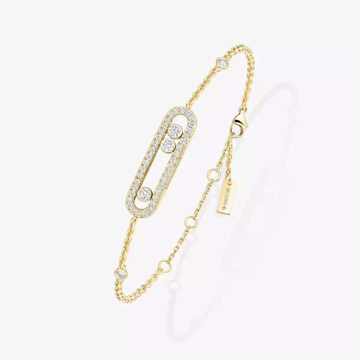 [Elowen Jewelry]Pavé Baby Move Diamond Bracelet