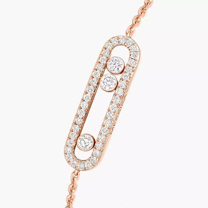 [Elowen Jewelry]Pavé Baby Move Diamond Bracelet
