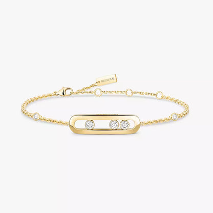 [Elowen Jewelry]Baby Move Diamond Bracelet