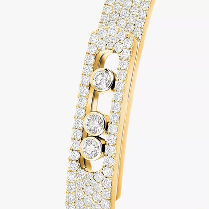 [Elowen Jewelry]Move Noa Full Pavé Diamond Bangle Bracelet