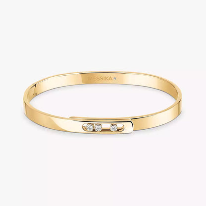 [Elowen Jewelry]Move Noa Diamond Bangle Bracelet
