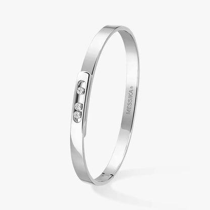 [Elowen Jewelry]Move Noa Diamond Bangle Bracelet