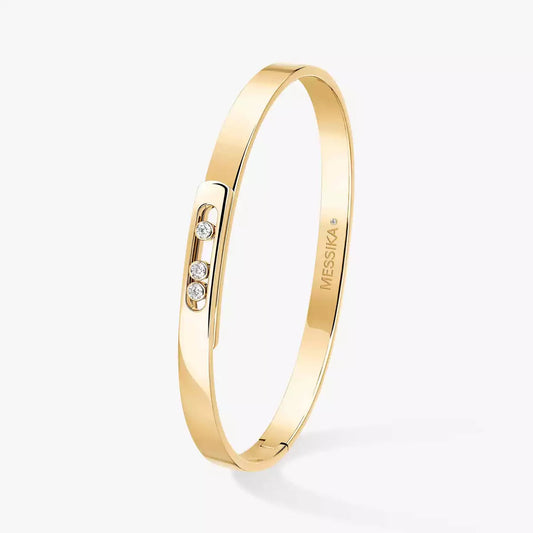 [Elowen Jewelry]Move Noa Diamond Bangle Bracelet