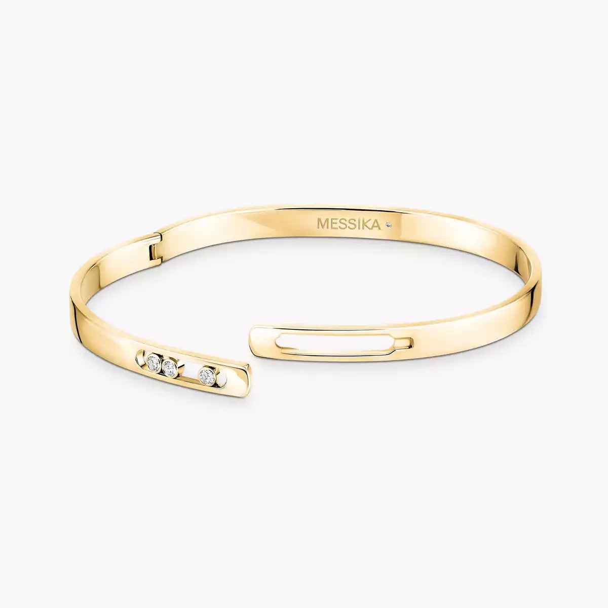 [Elowen Jewelry]Move Noa Diamond Bangle Bracelet