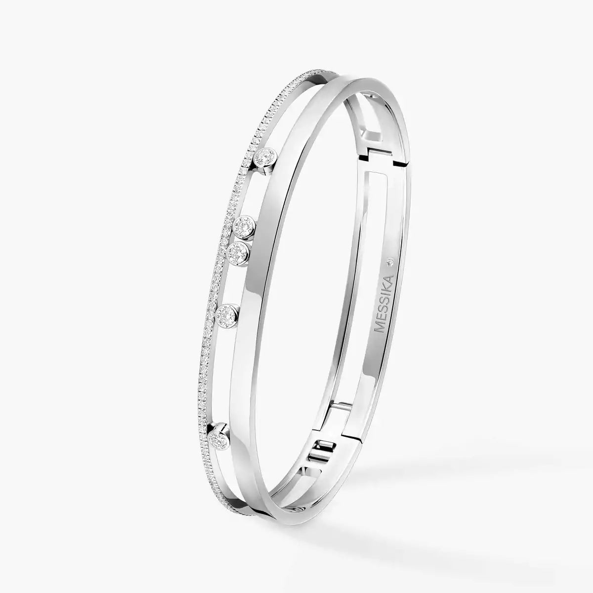 [Elowen Jewelry]Move Romane Diamond Bangle Bracelet
