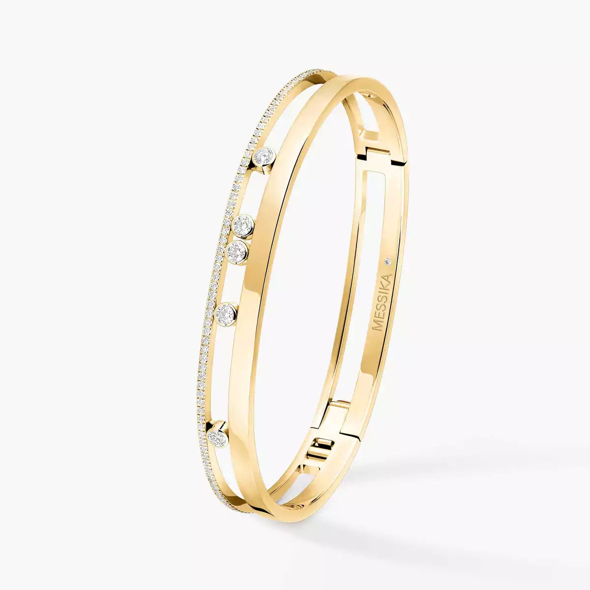 [Elowen Jewelry]Move Romane Diamond Bangle Bracelet