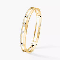 [Elowen Jewelry]Move Romane Diamond Bangle Bracelet