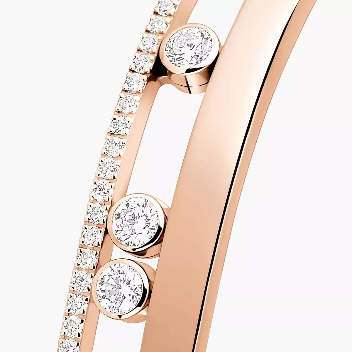 [Elowen Jewelry]Move Romane Diamond Bangle Bracelet