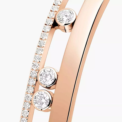[Elowen Jewelry]Move Romane Diamond Bangle Bracelet
