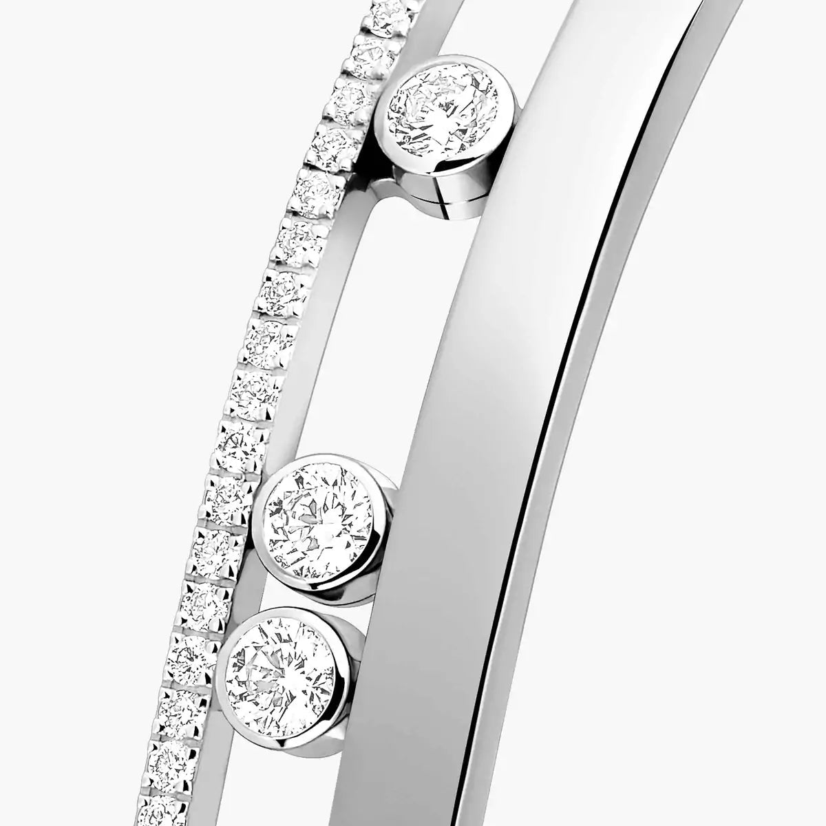 [Elowen Jewelry]Move Romane Diamond Bangle Bracelet