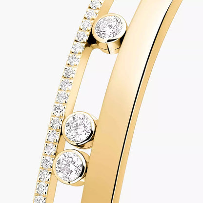 [Elowen Jewelry]Move Romane Diamond Bangle Bracelet