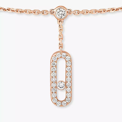 [Elowen Jewelry] Move Uno pavé ankle bracelet