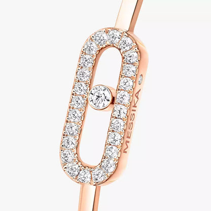 [Elowen Jewelry]Move Uno pavé flex bangle medium