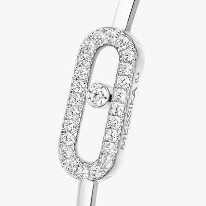 [Elowen Jewelry]Move Uno pavé flex bangle medium