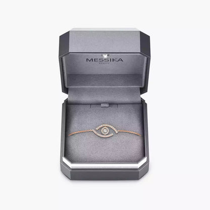 [Elowen Jewelry]Lucky Eye Pave-Set Diamond Bracelet