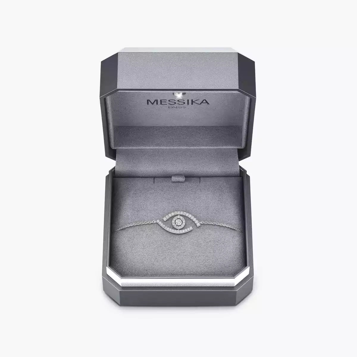 [Elowen Jewelry]Lucky Eye Pave-Set Diamond Bracelet