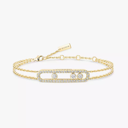 [Elowen Jewelry] Move Classique pavé bracelet
