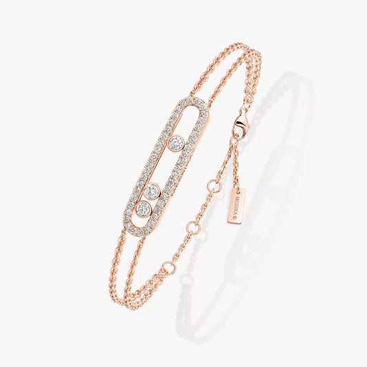[Elowen Jewelry] Move Classique pavé bracelet