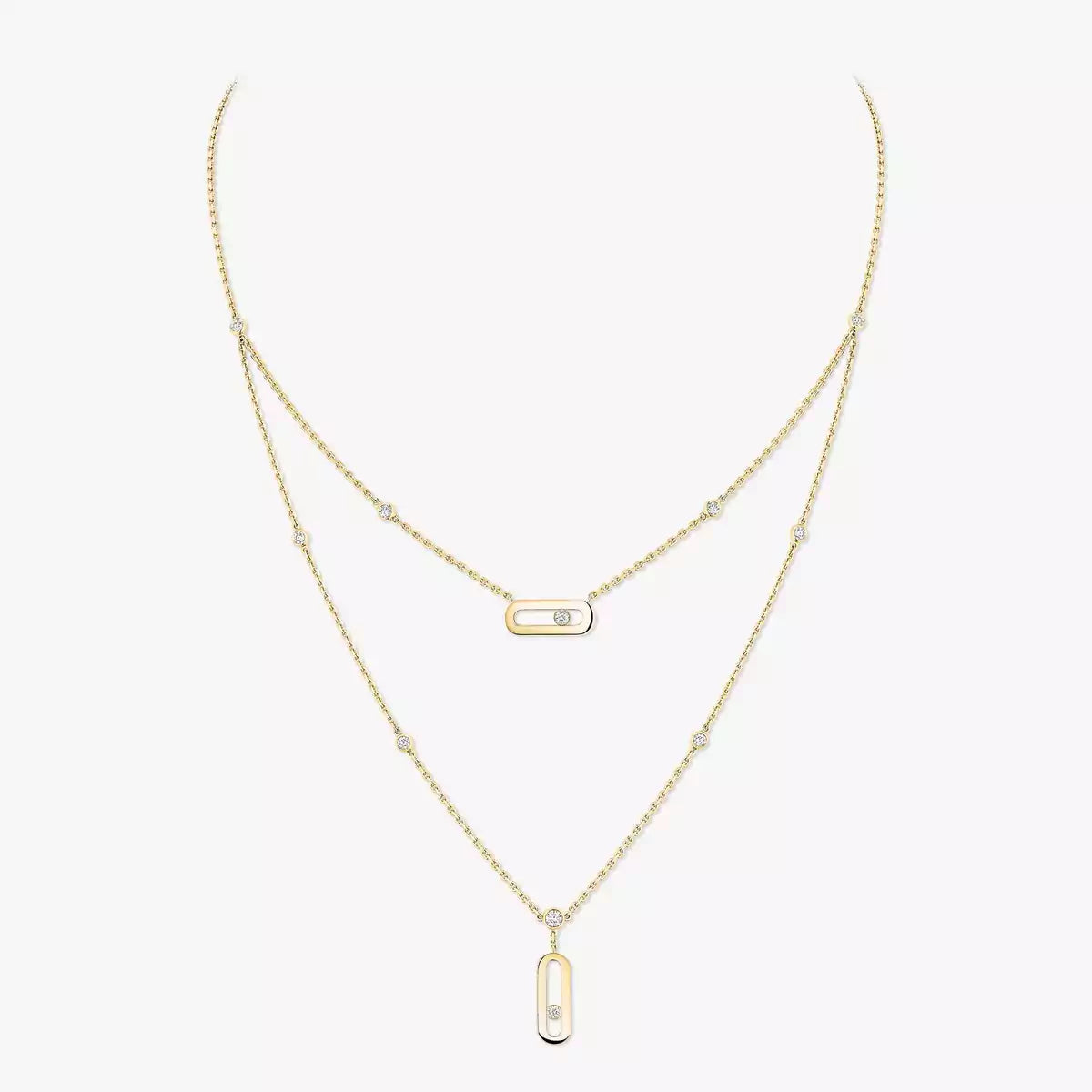 [Elowen Jewelry] Move Uno Diamond Necklace
